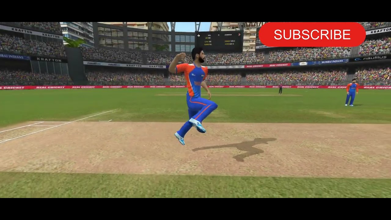REAL CRICKET KRAFTON INDIA VS AFGANISTAN 2 OVER MATCH LIVE 
