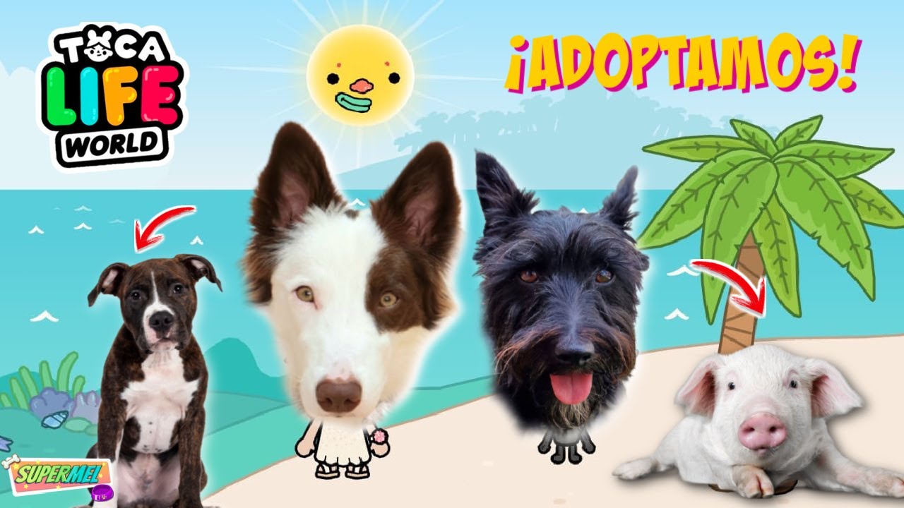 ADOPTAMOS MASCOTAS en Toca Life World / Lana y Mel Gamer