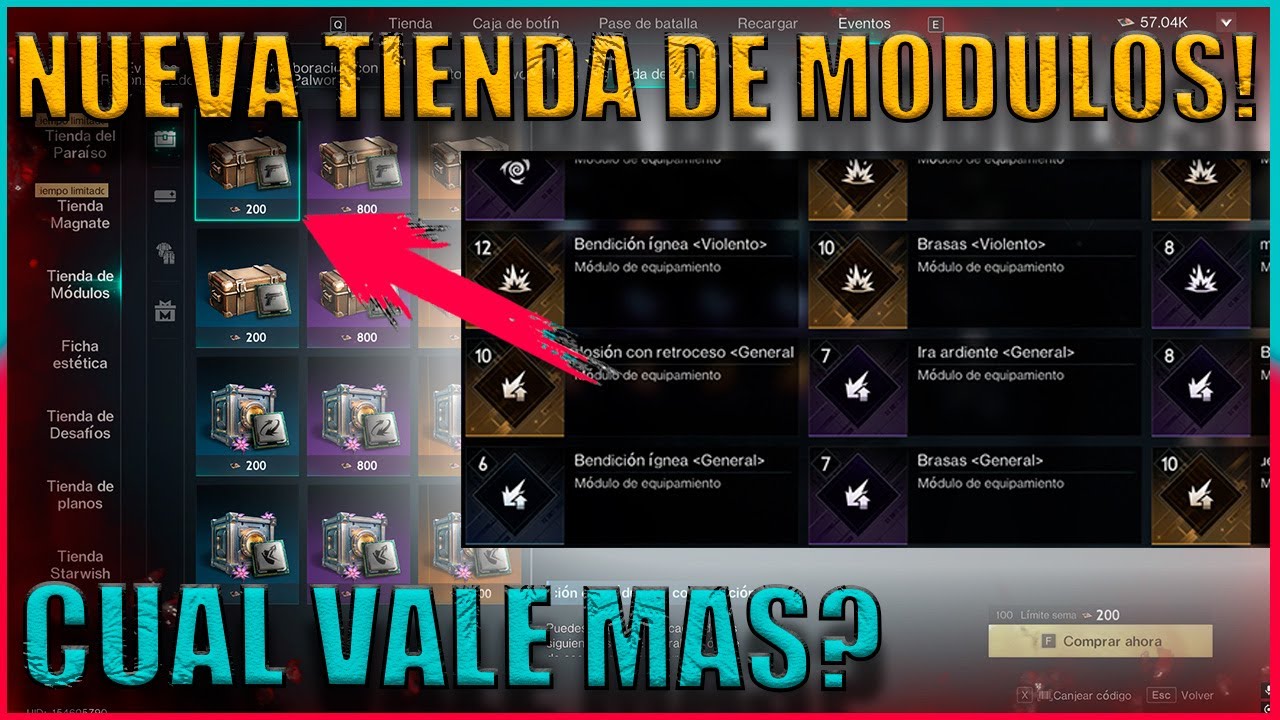 Así Funciona la NUEVA Tienda de Módulos (Armas y Armadura) | ONCE HUMAN
