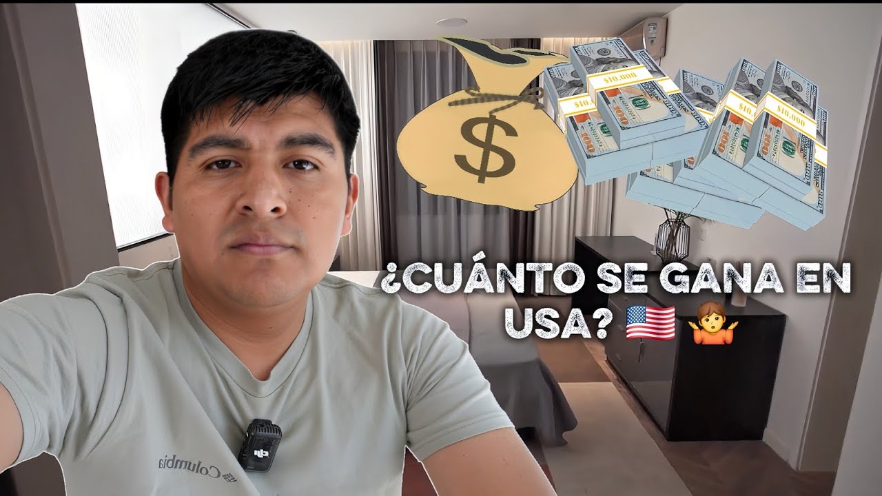 La Verdad de Trabajar en Estados Unidos 🇺🇸 | Cuánto Dinero se Gana Realmente 💰 💲 