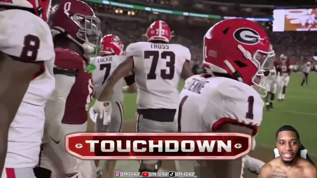 Georgia Bulldogs vs. Alabama Crimson Tide Full College Highlights Reaction