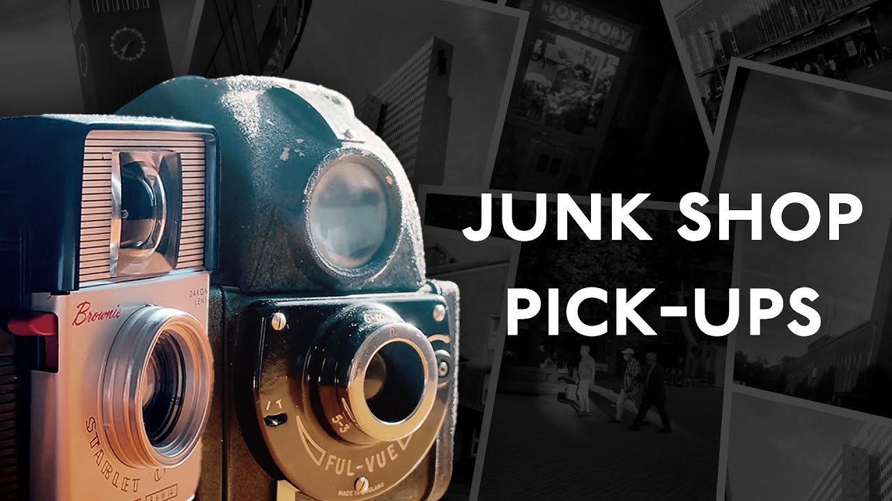 I spent $10 on Junk Shop Cameras