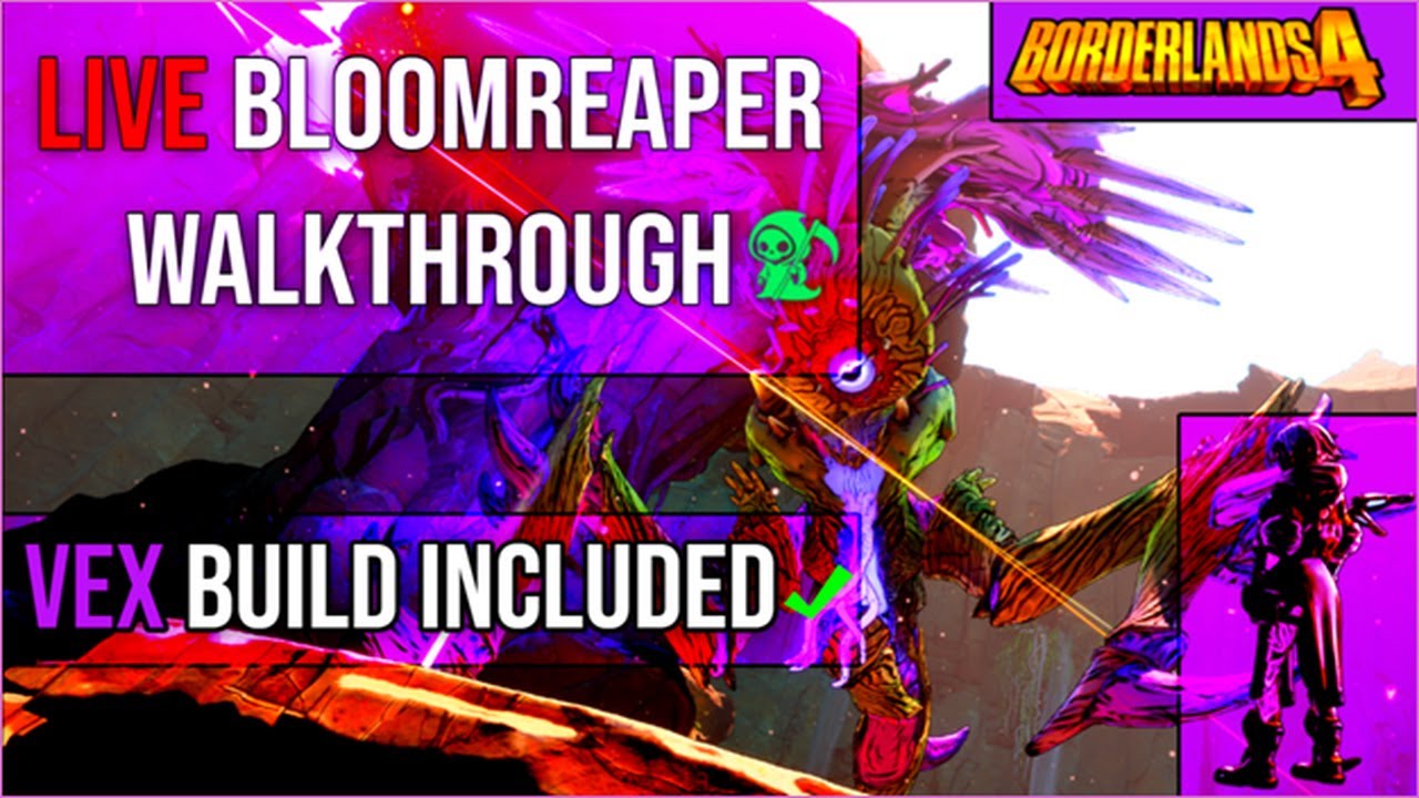 Borderlands 4: Five Minute Farms - Bloomreaper (Vex)