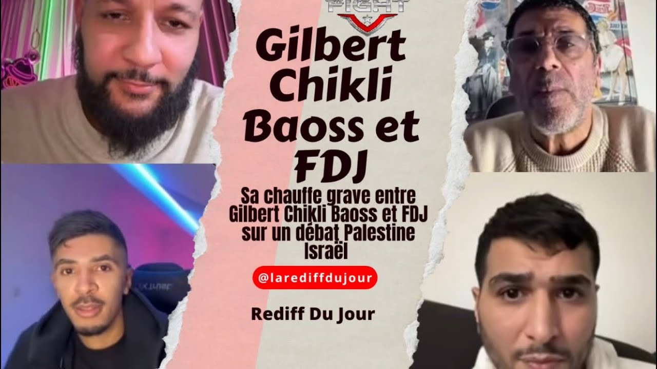 Sa chauffe entre Gilbert Chikli contre Baoss et fdj 