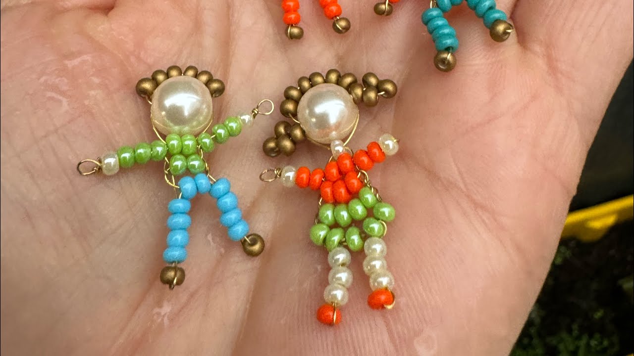 Boneca de miçangas | Bead doll