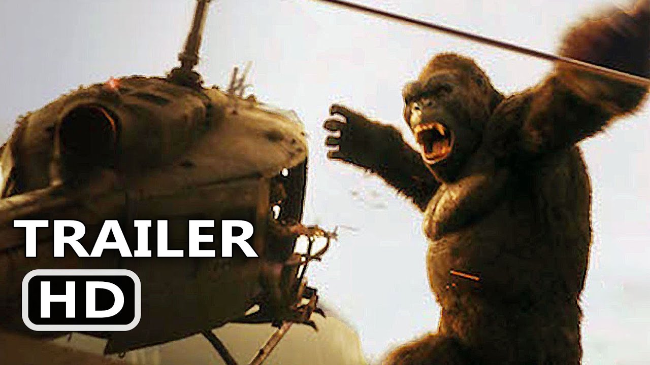 KING KONG 360° VR Trailer (2017) Helicopter Crash Movie Scene HD