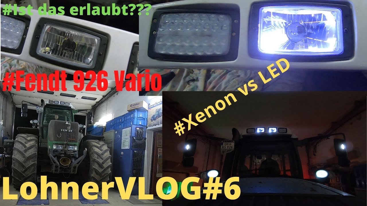 VLOG#6 #Fendt926 #Ist LED möglich? #Wie realisiere ich es und was darf ich? #Strautmann trocknen
