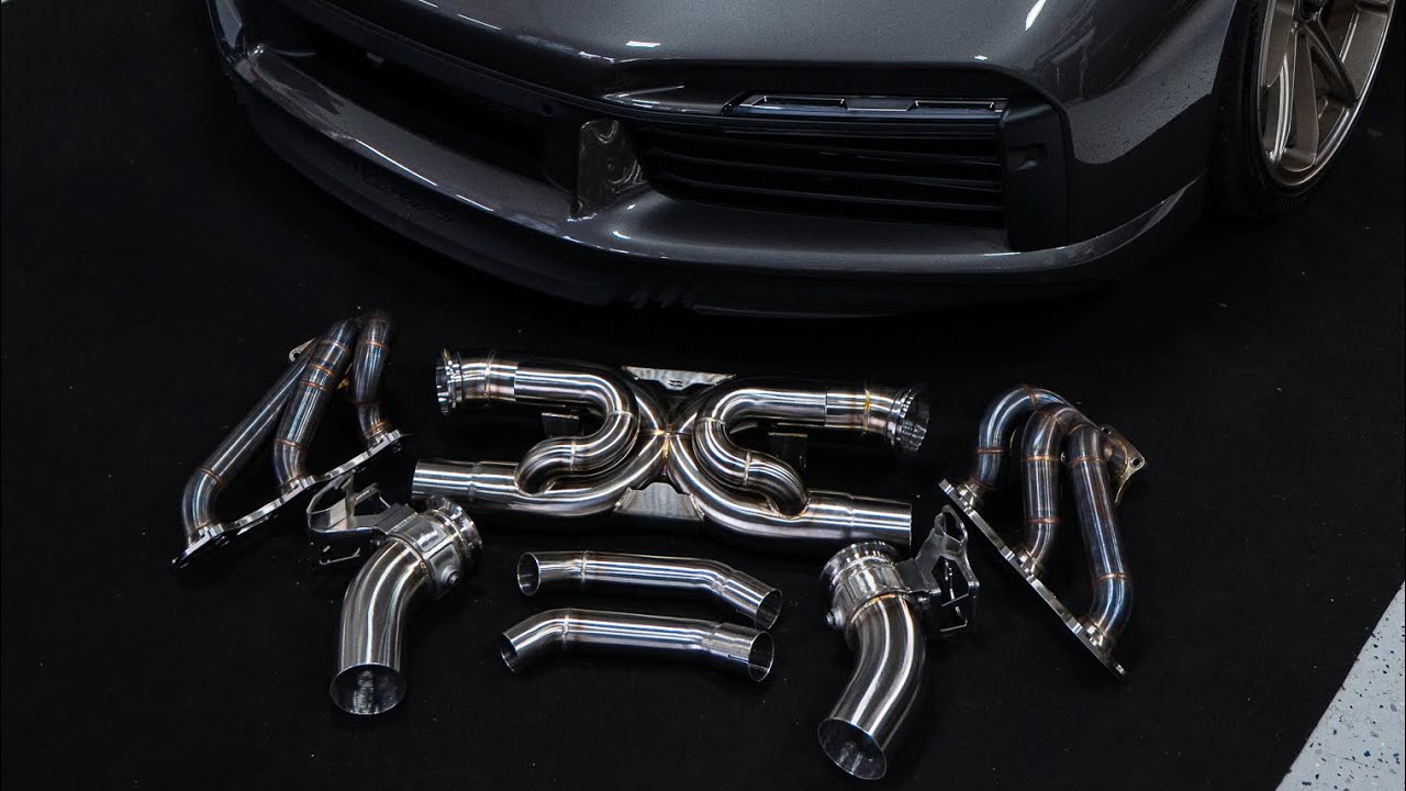 Installing Headers & Full Exhaust on a Porsche 911 Turbo S 