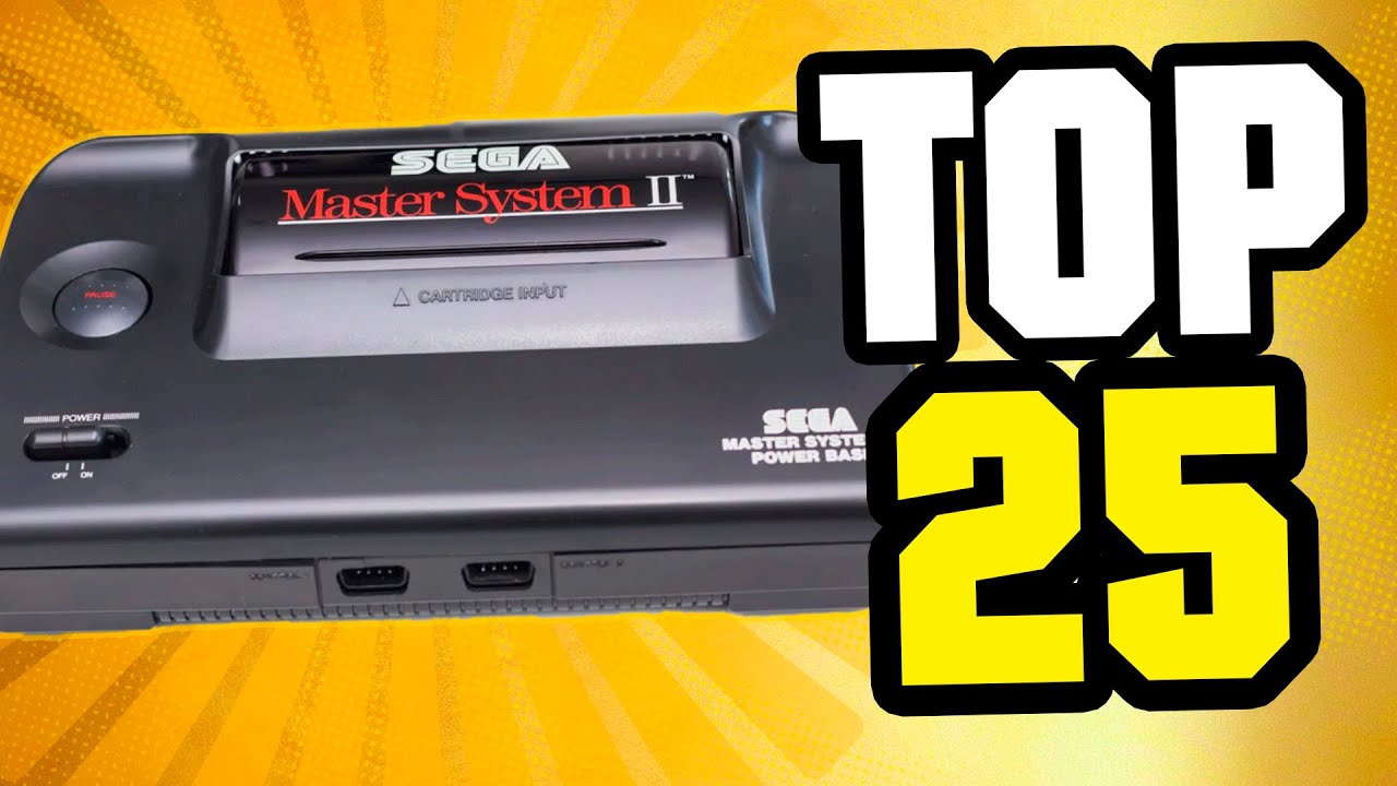 El NUEVO TOP 25 definitivo de MASTER SYSTEM