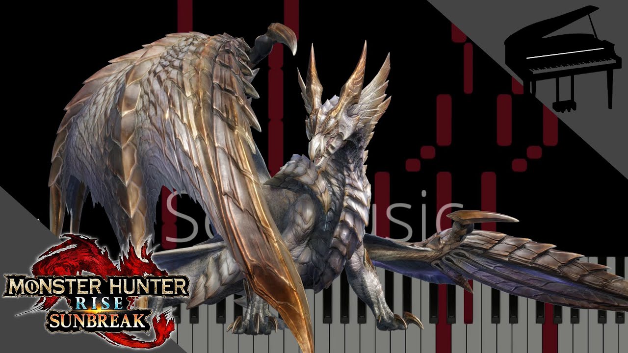 Monster Hunter Rise: Sunbreak - Primordial Malzeno Fanmade Theme (Piano Arrangement)