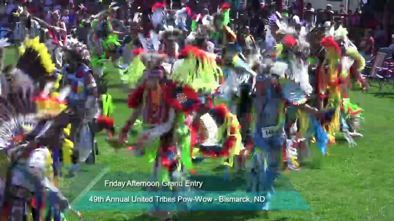 Friday Grand Entry and Contest Dancing - 2018 United Tribes Pow Wow - PowWows.com