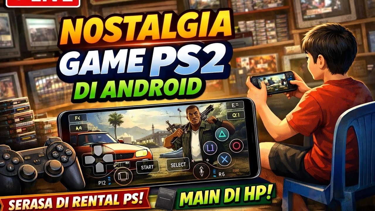 main game ps2 di android pakai emulator aethersx2