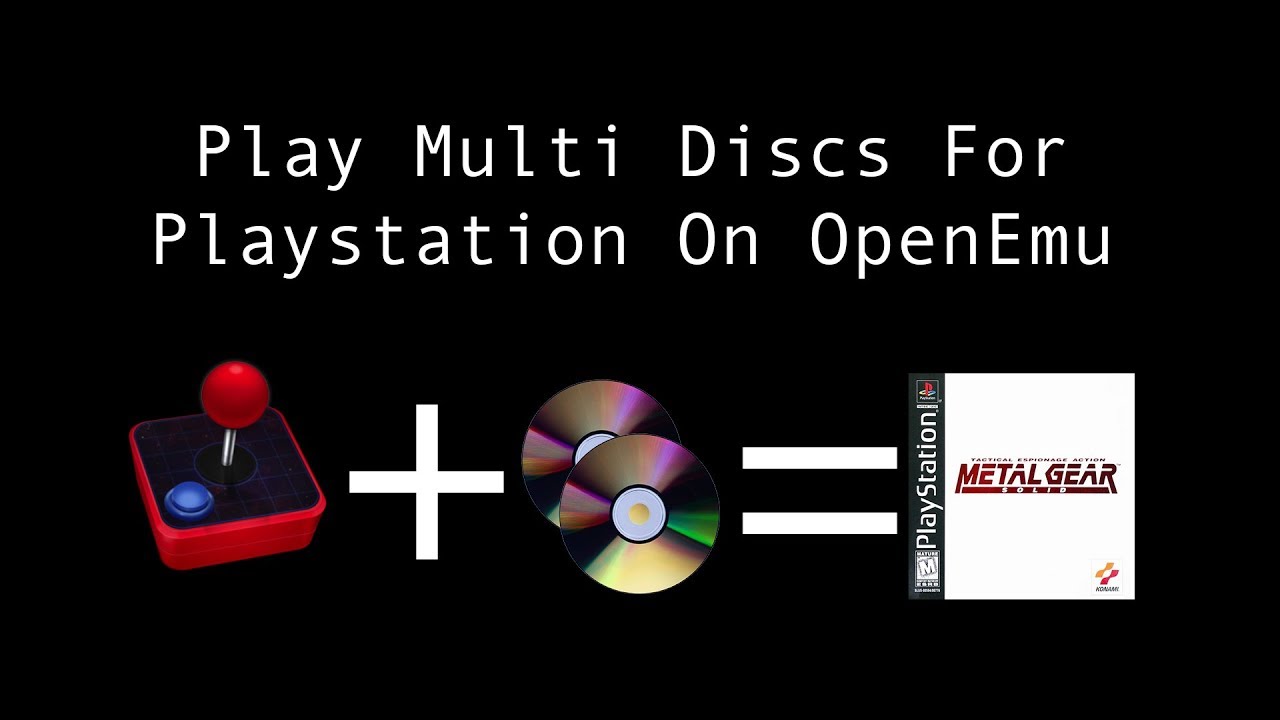 Play Multi Discs For Playstation On OpenEmu