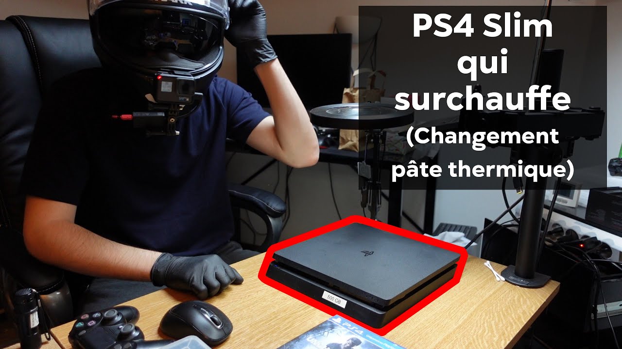 On sauve cette PS4 Slim de la surchauffe ! (Changement de pâte thermique)