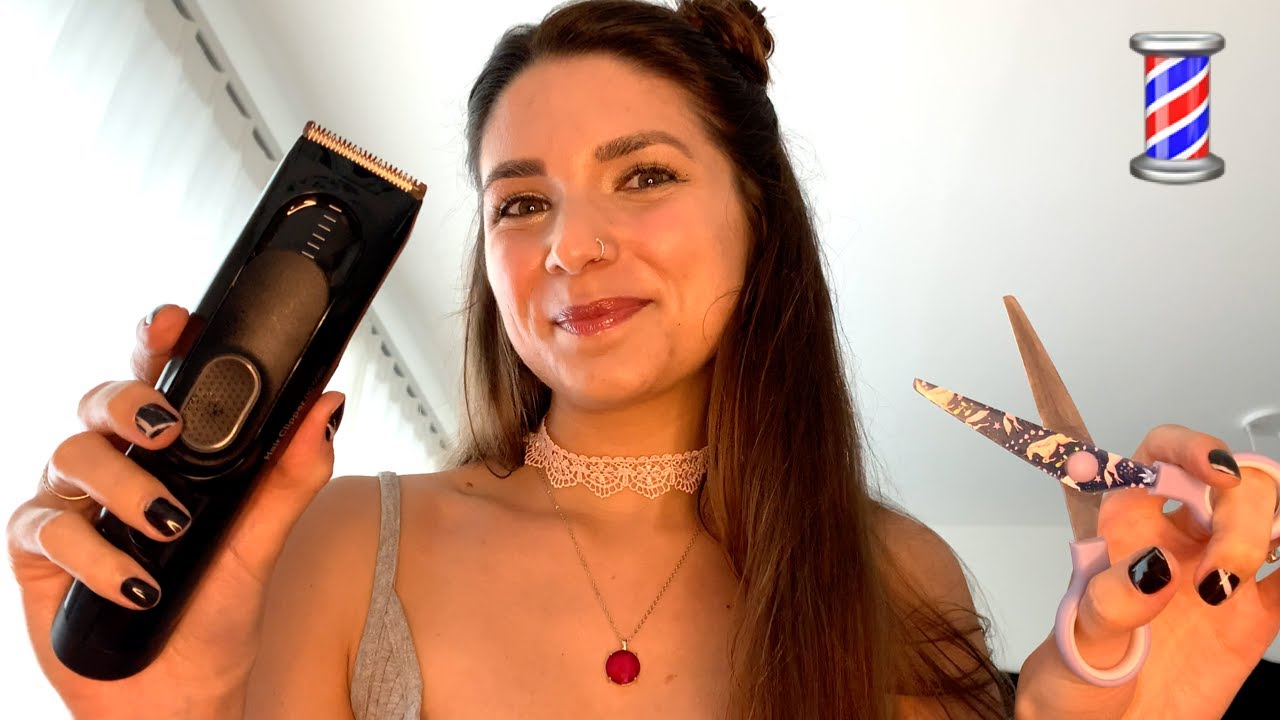 ASMR Barbershop Get Your Style by CraziMi (German/English Roleplay)