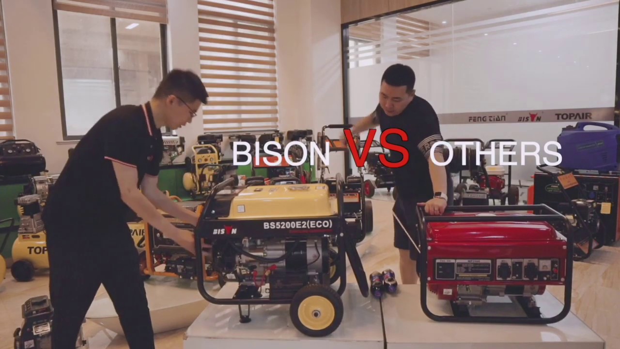 Why Choose Bison??!!#generator #high pressure washer #engine