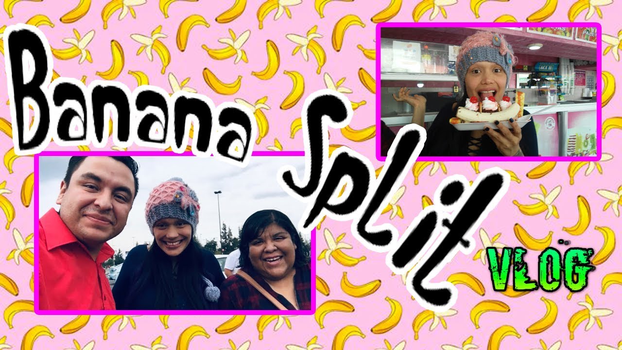 BANANA SPLIT CON AIMEP3 Y KBEZUKO  VAMOS A PRICHOS VLOG