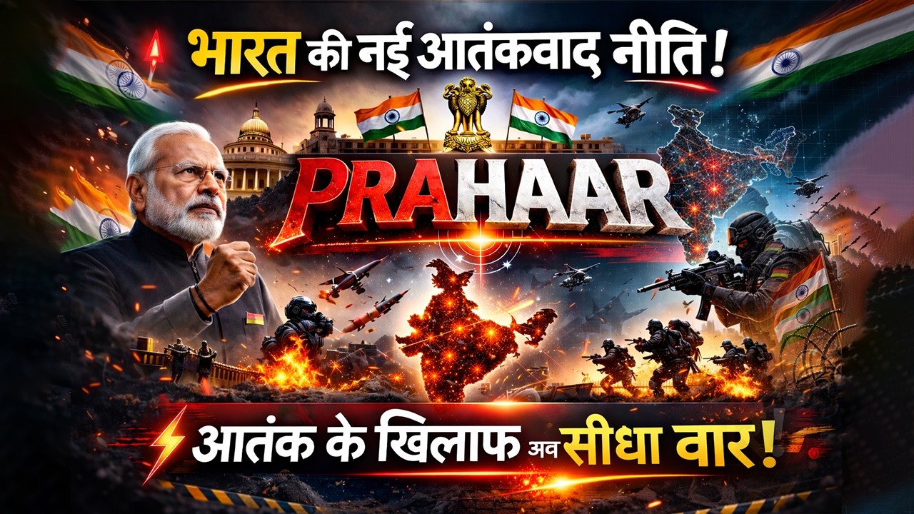 PRAHAAR: भारत की नई आतंकवाद नीति लॉन्च | आतंक के खिलाफ अब आर-पार की लड़ाई | MHA Big Update