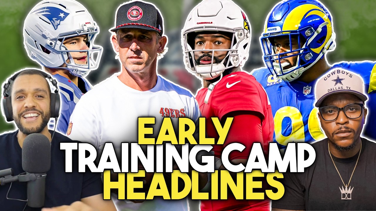 Early NFL Training Camp Headlines: Maye & AJ Brown, Donald Comeback & Shanahan Concern