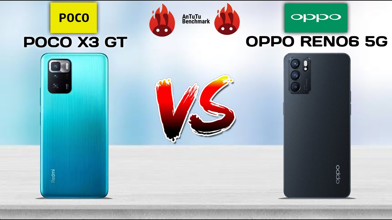 POCO X3 GT vs OPPO RENO 6 5G | Full Specs Comparison