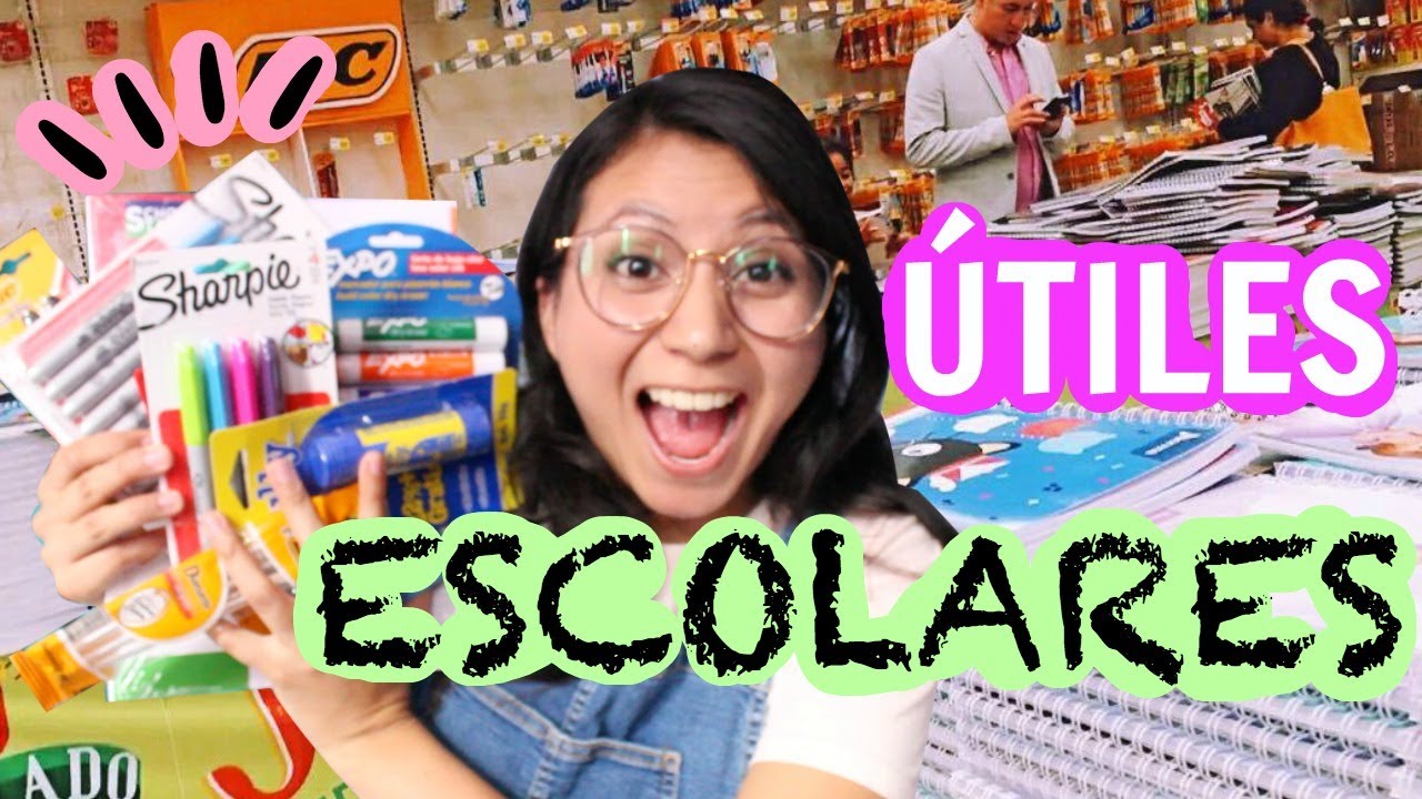 COMPRANDO &Uacute;TILES ESCOLARES | HAUL REGRESO A CLASES 🐰💖