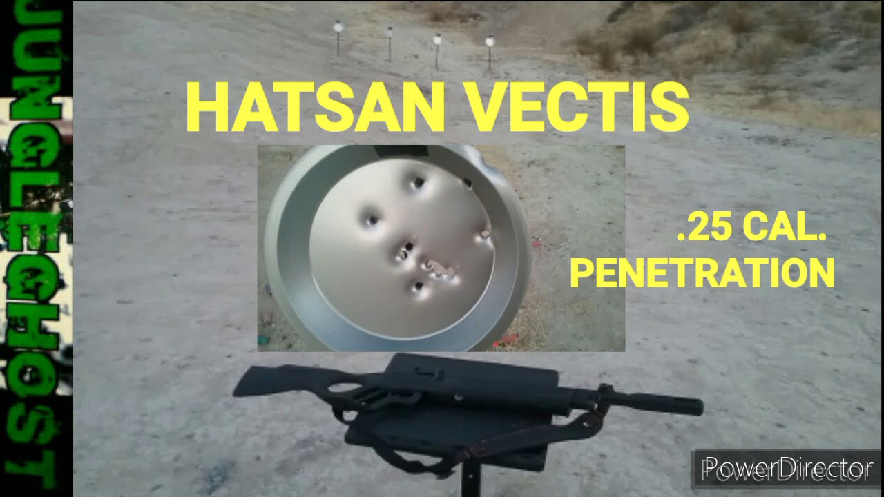 HATSAN VECTIS .25 CAL. PENETRATION TEST EP.26