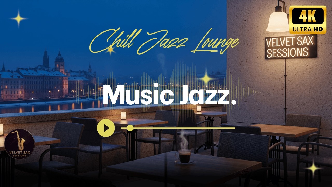 4K Flow State Jazz ☕ Smooth Background Music for Deep Work & Study
