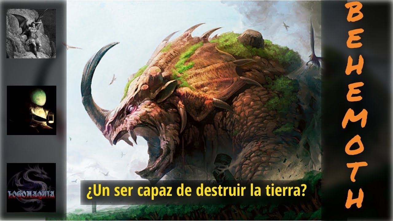 BEHEMOTH 💀 la bestia de Job 40-15 colaboración @DonT.  - Logomaquia