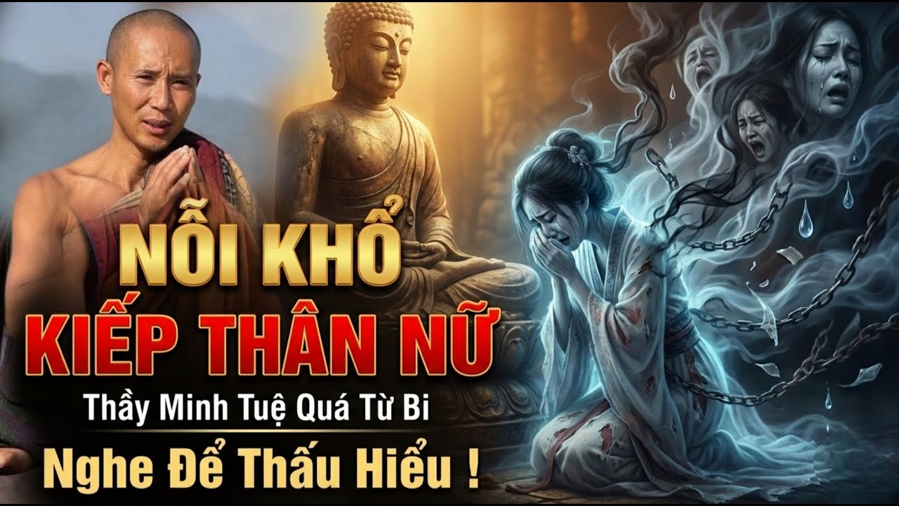 Thầy Minh Tuệ Nói Về Nỗi Khổ Khi Làm Kiếp Thân Nữ - Nghe Để Thấu Hiểu