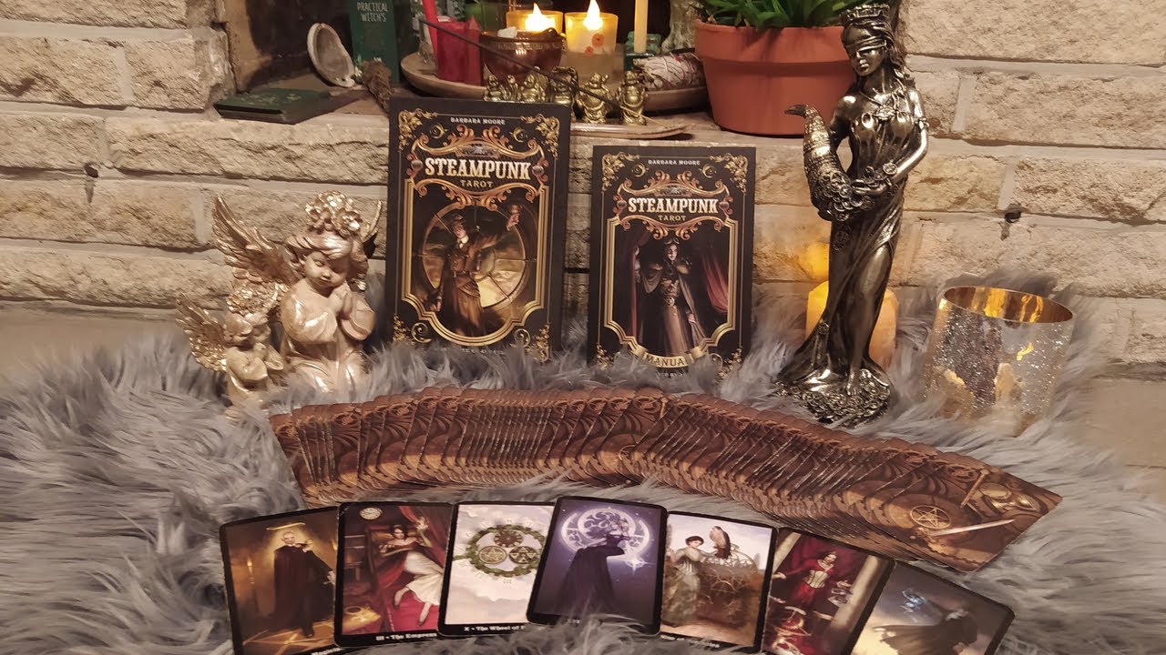 THE STEAMPUNK TAROT FLIP THROUGH ⚛️ #tarotwalkthrough