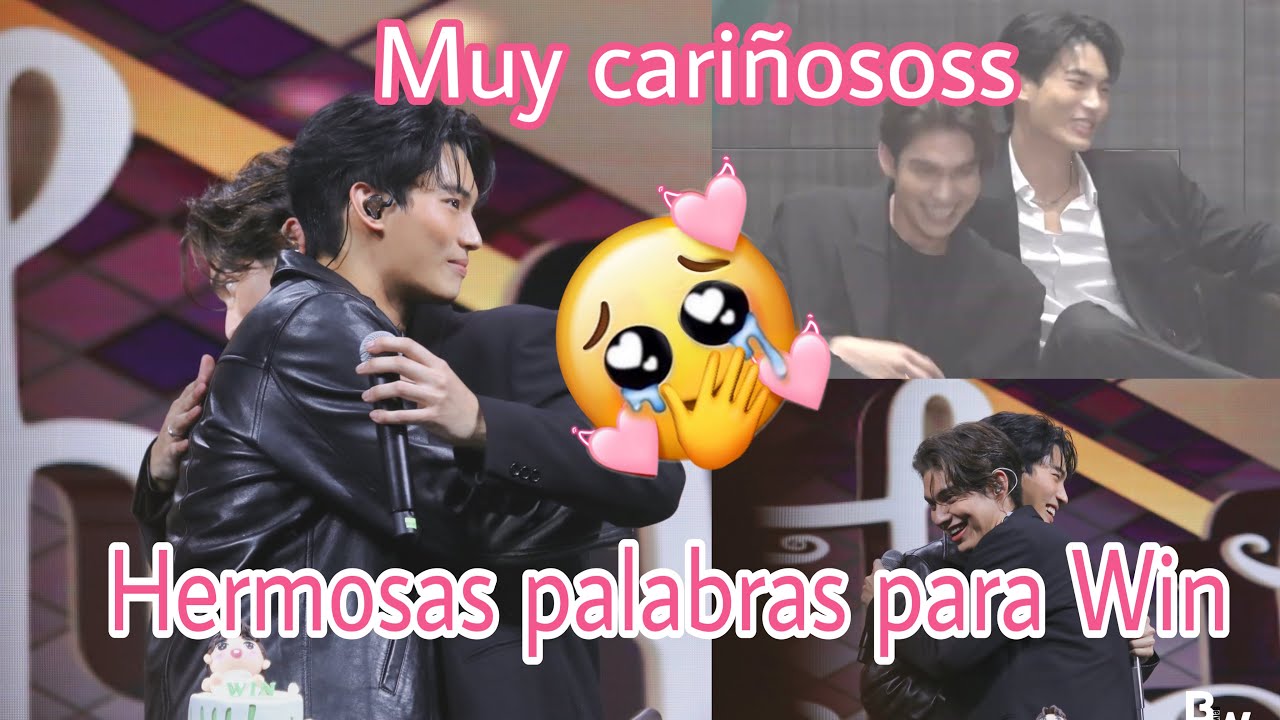 BRIGHTWIN MUY CARIÑOSOS EN EL CONCIERTO+ BRIGHT LE DICE A WIN 