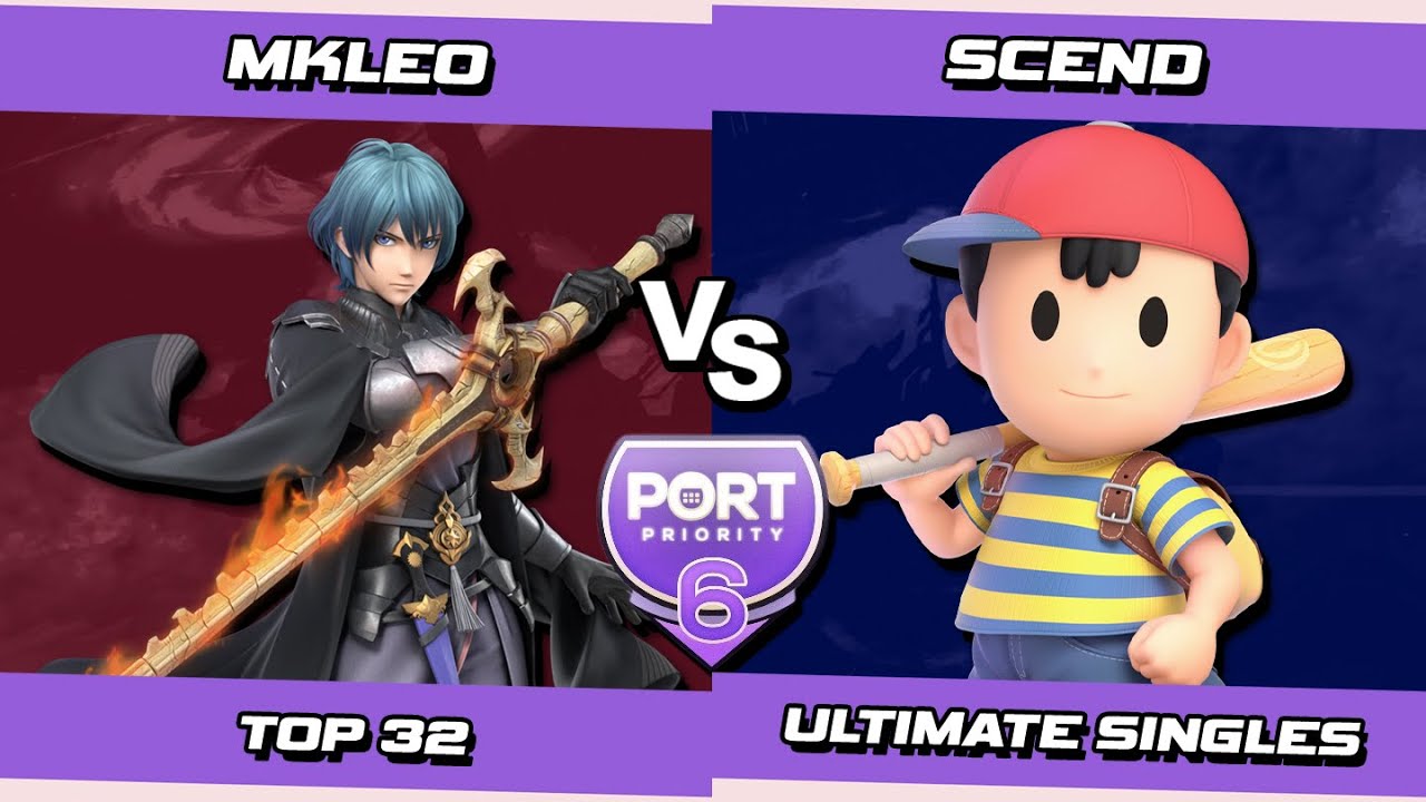 Port 6 Top 32 - MkLeo (Byleth) Vs. Scend (Ness) SSBU Ultimate Tournament