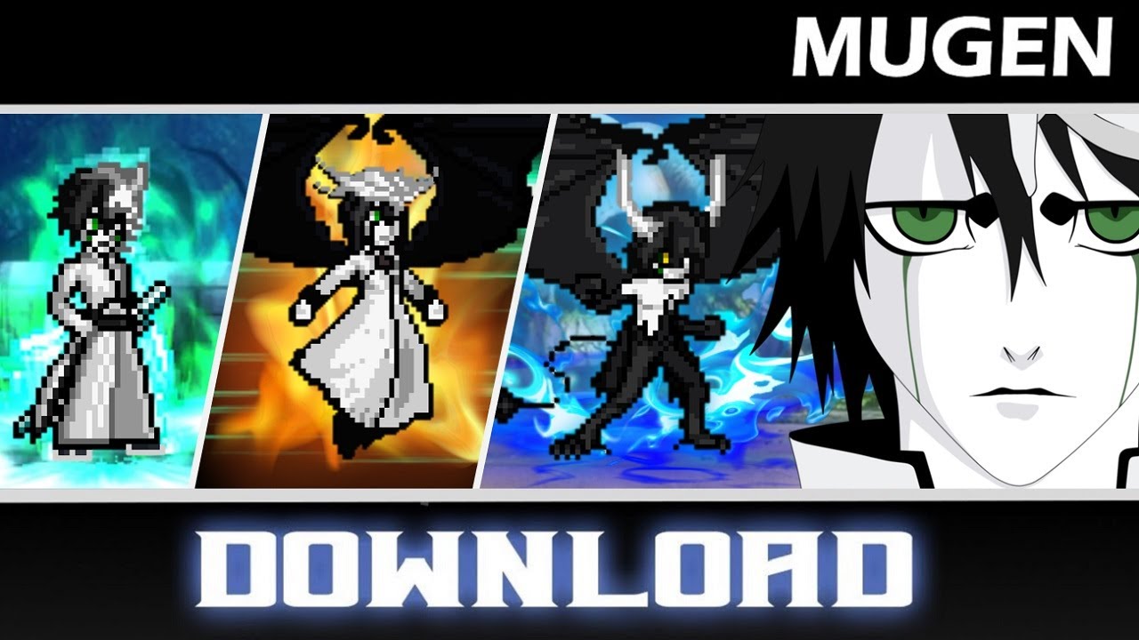 Ulquiorra (V.4) JUS All Forms By LUCASZIN - MUGEN JUS CHAR