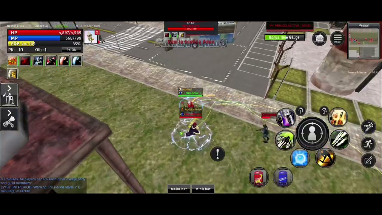 RAN MOBILE THE MASTER CLASS - 6AM GUILD WAR - HUKBO  vs NUSANTRA