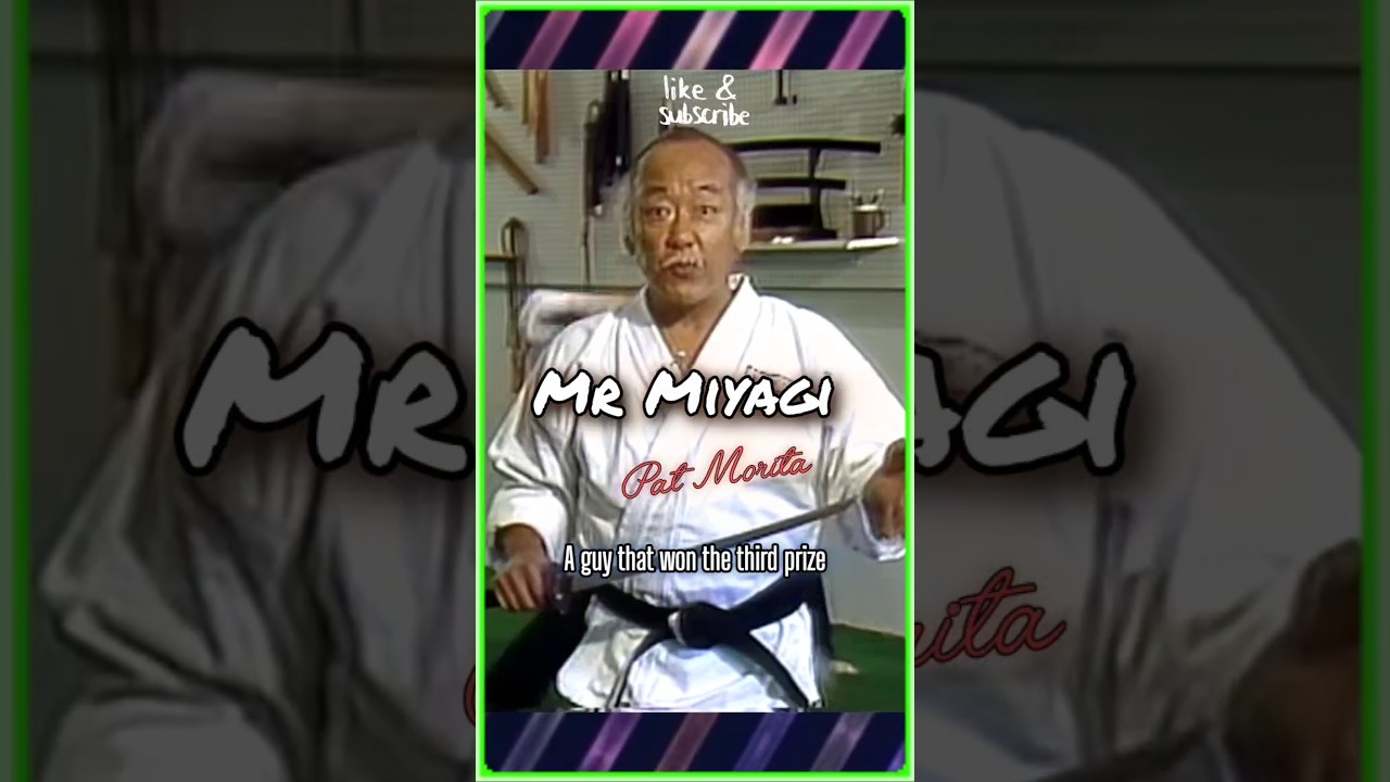 Mr Miyagi - Pat Morita Tells A Hilarious Joke