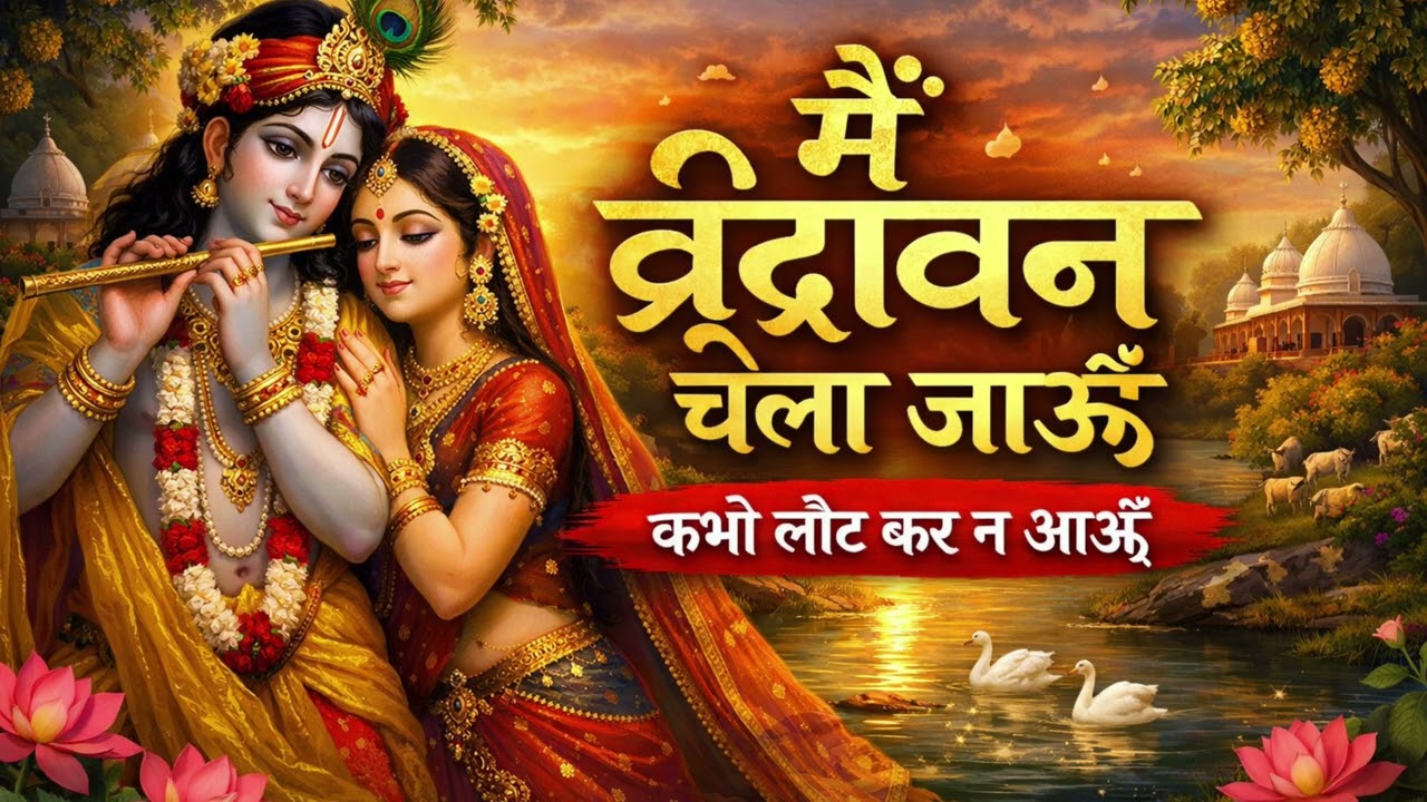 कभी लौट कर न आऊँ – वृंदावन स्पेशल राधा कृष्ण भजन 2026 🌺💯#vairalvideo #vairalbhajan 🙏#radhabhajan 