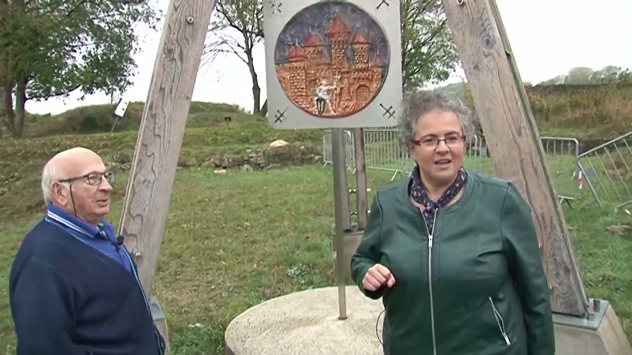 Le château de Longwy en compagnie de Marie Louise et Gilbert