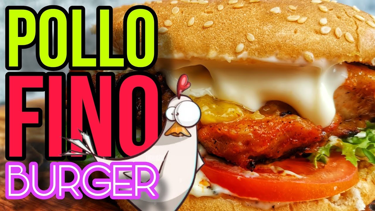 🐔POLLO FINO-BURGER🍔MIT MANGO/KIWI-CHUTNEY🥭🥝🧄🌶️