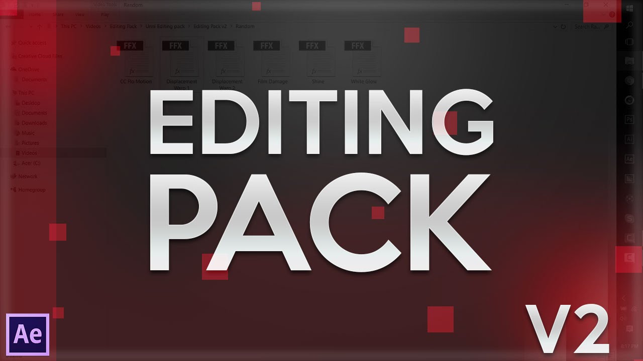 Editing Pack V2 (Thanks for 2K!)