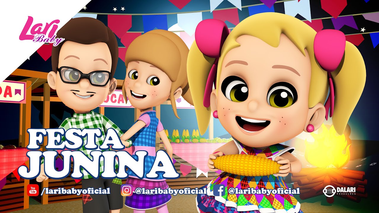 Lari Baby - Festa Junina (Desenho Infantil)
