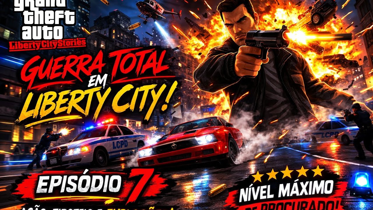 GUERRA TOTAL EM LIBERTY CITY! 💥🔥 | GTA LIBERTY CITY STORIES #7
