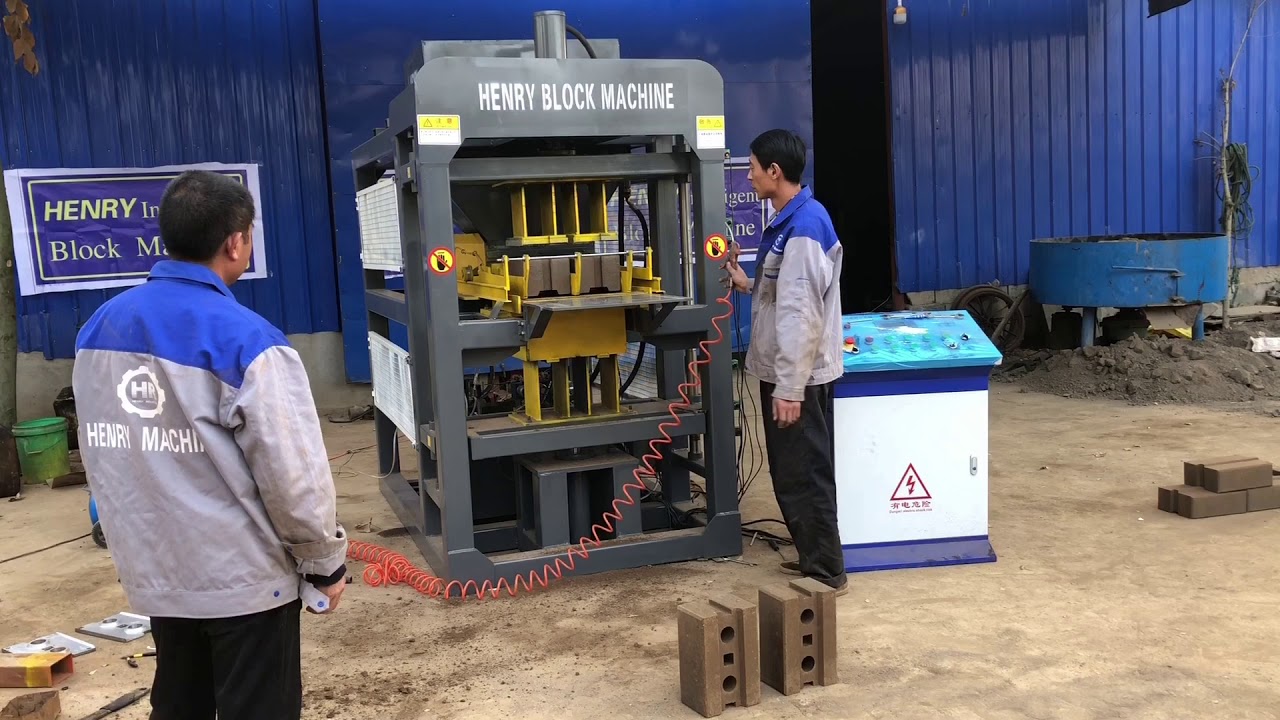 Hr2 -10 fully automatic brick making machine produce U shape brick