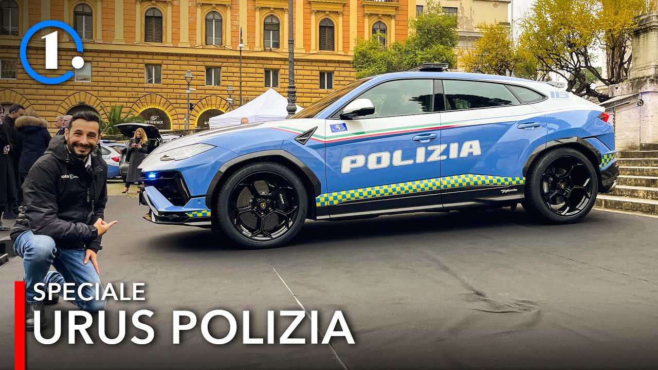 La Lamborghini URUS della POLIZIA! 🇮🇹