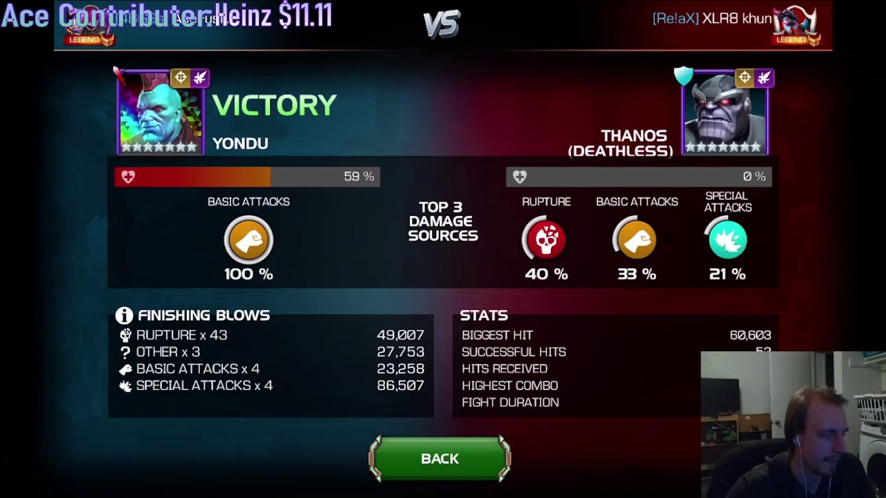 Weekend Chill Stream [ Tryna Be Short Tonight ] | Marvel Contest of Champions