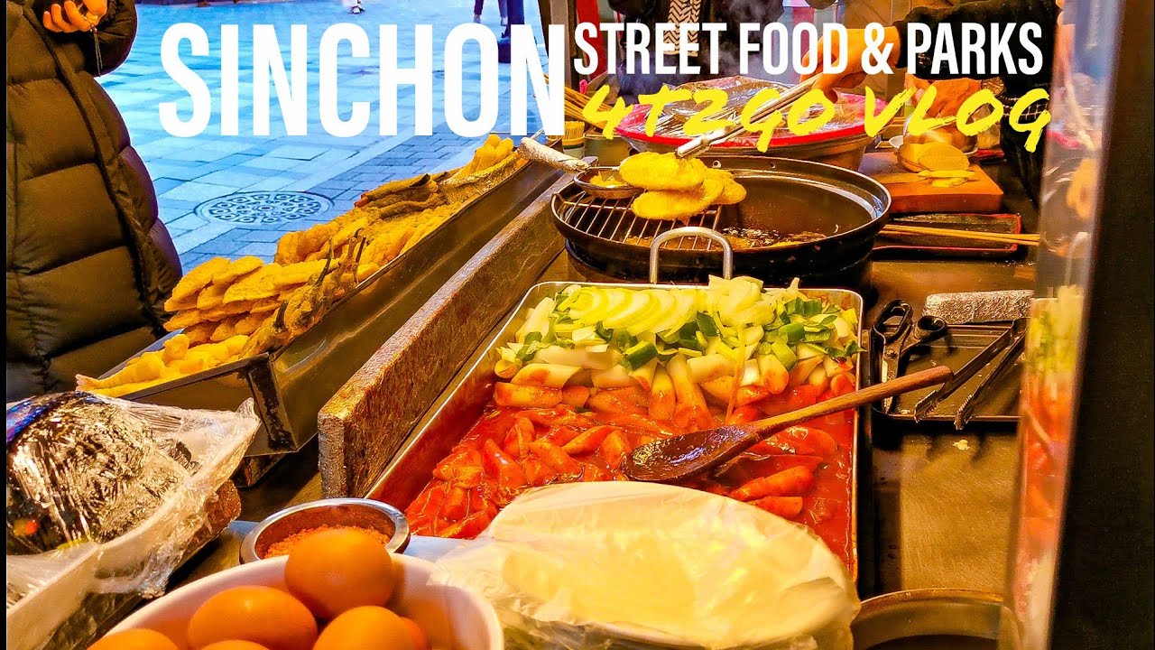 Seoul Street Food/ Sinchon Station