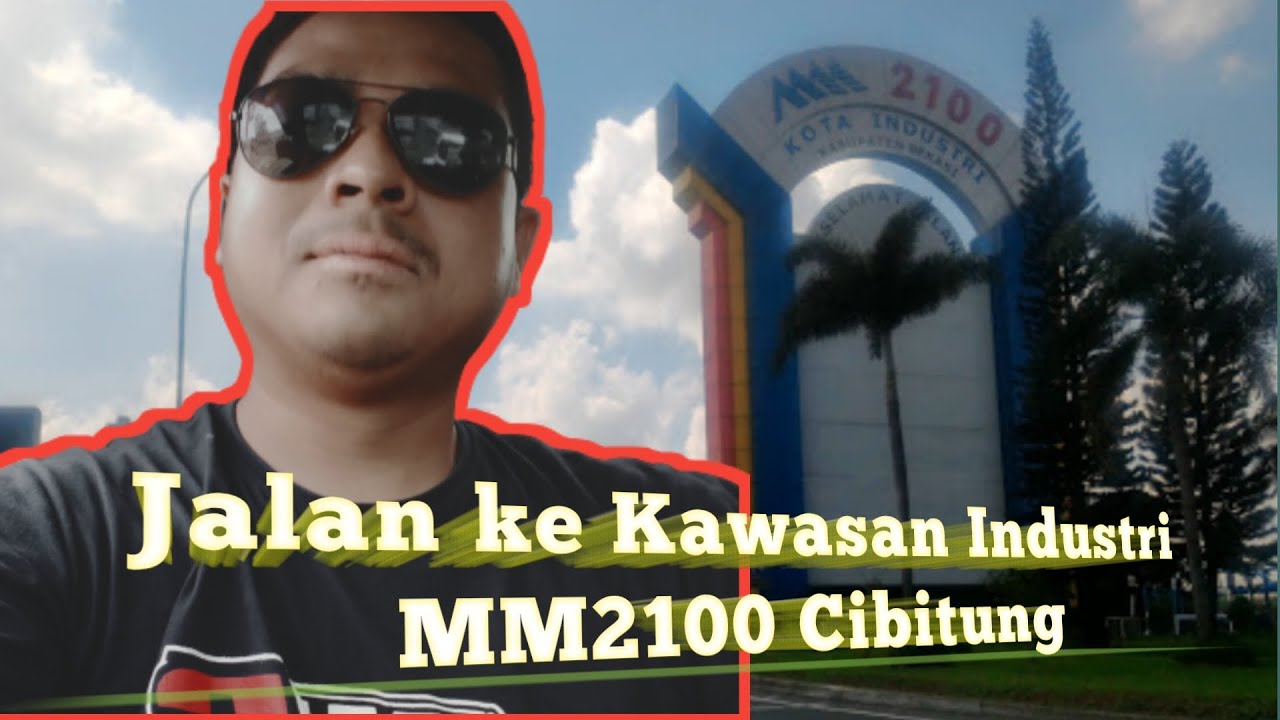 Jalan menuju Kawasan Industri MM2100 Cibitung @Heru Sulistyawan