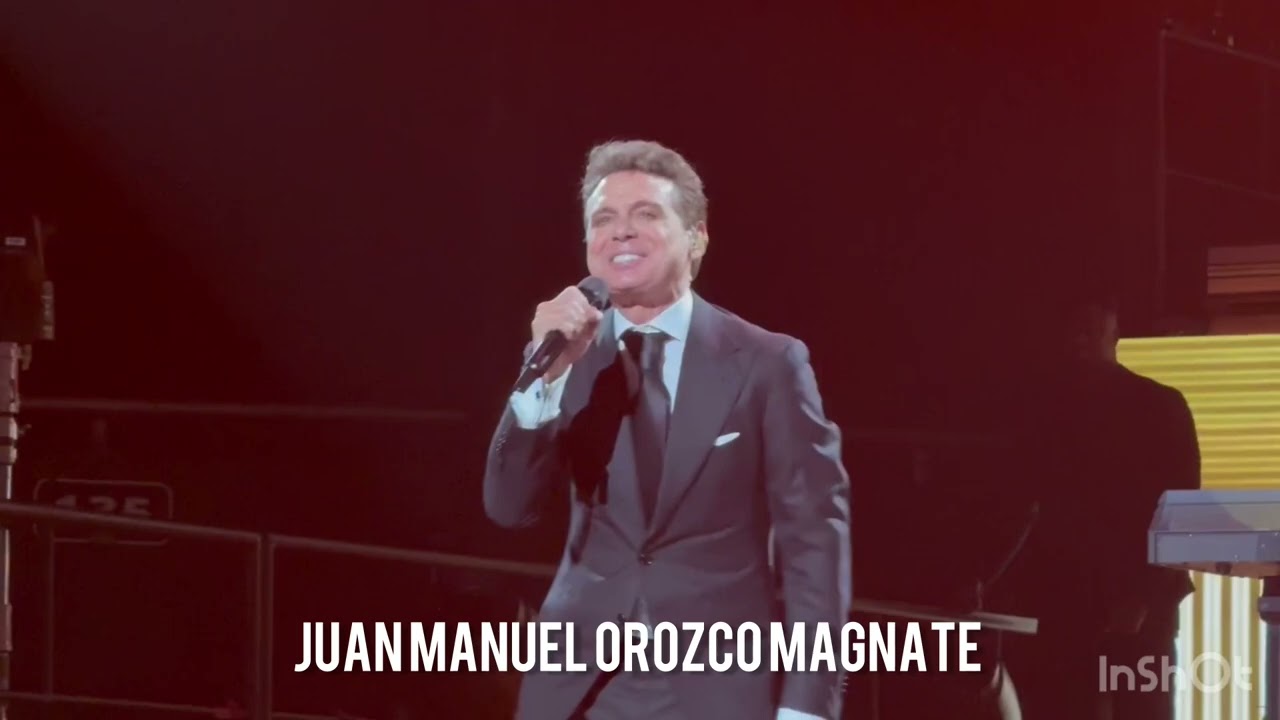 LUIS MIGUEL Suave ARENA MONTERREY TOUR 2024 27 11 24