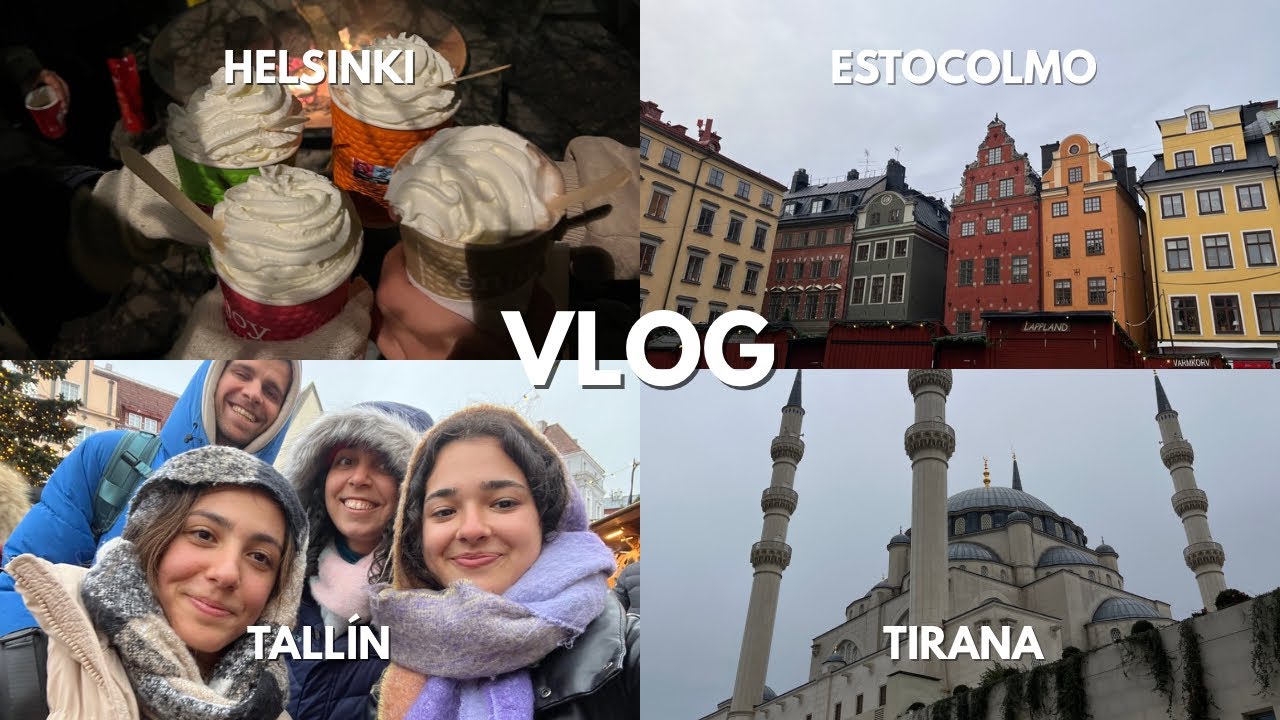 el viaje de la vida 🎒 (Vlog Tallin, Helsinki, Estocolmo,Tirana)  || Erasmus diaries 3