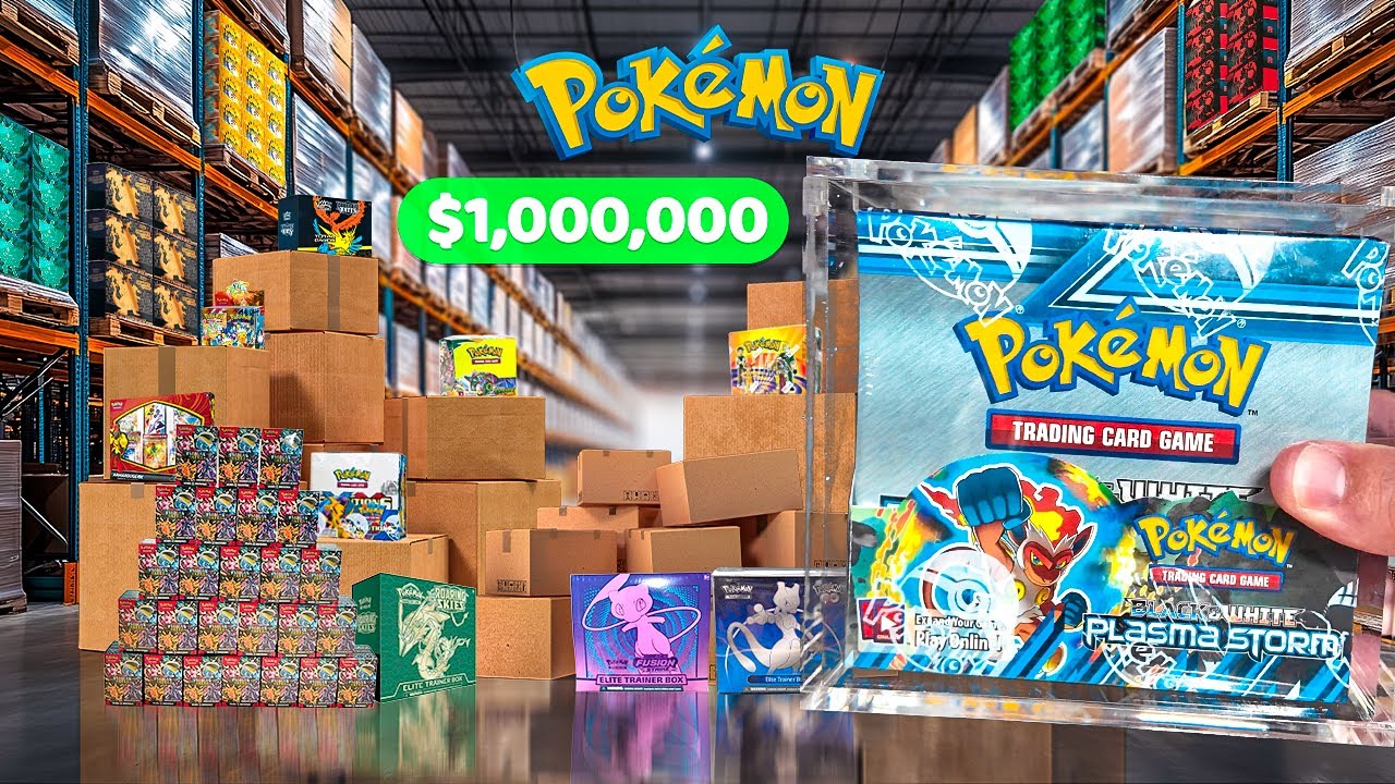 I Visited $1 MILLION Pokemon Collection Warehouse and FOUND THIS...(BUYER POV)