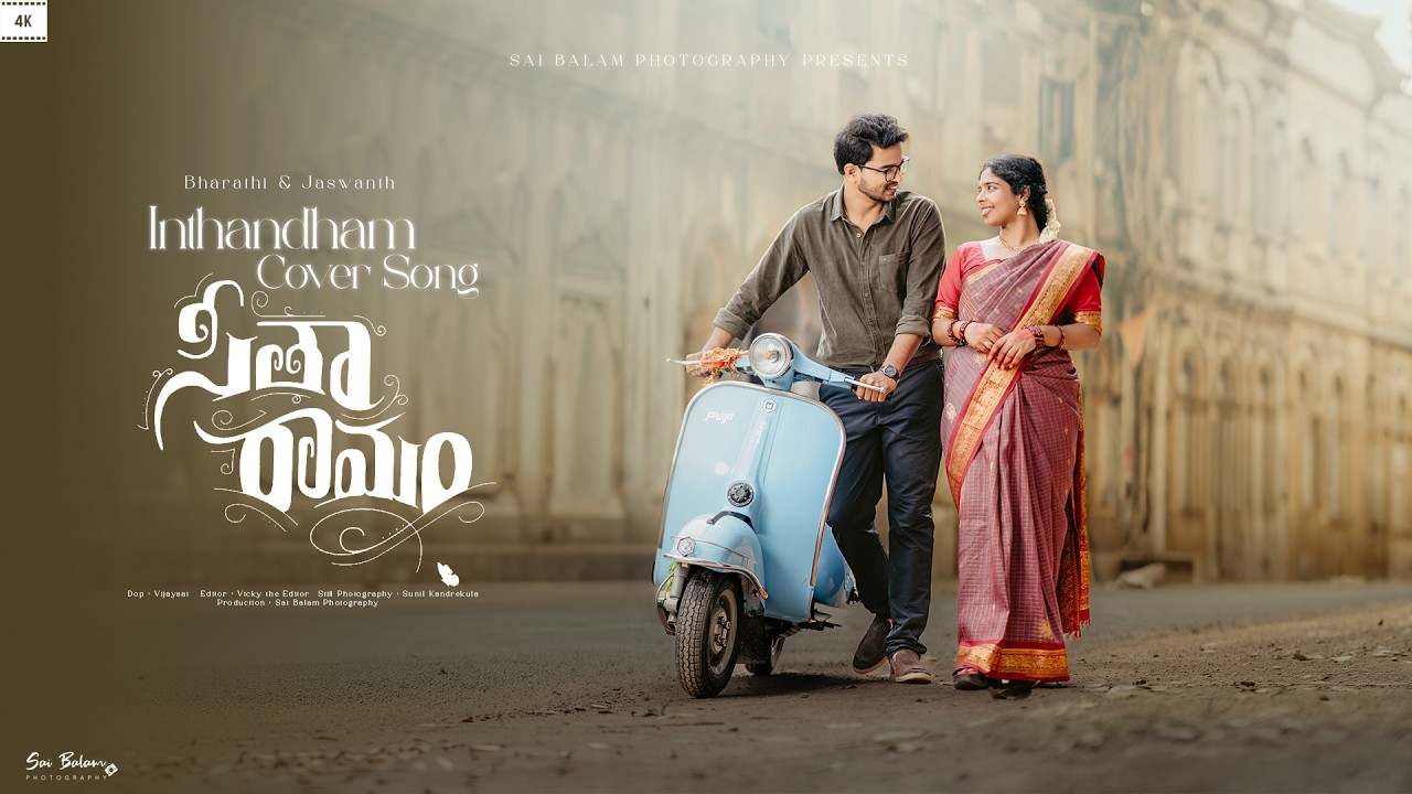 Seetha ramam Pre wedding Cover song   4k